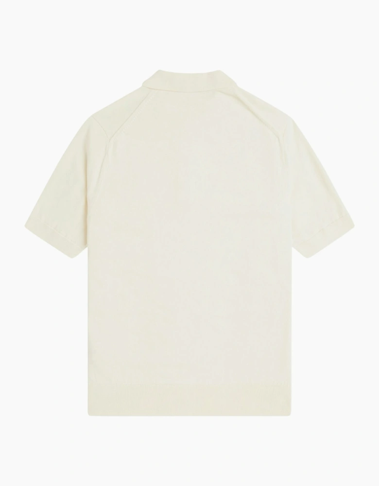 Fred Perry Cotton Knitted Polo Shirt