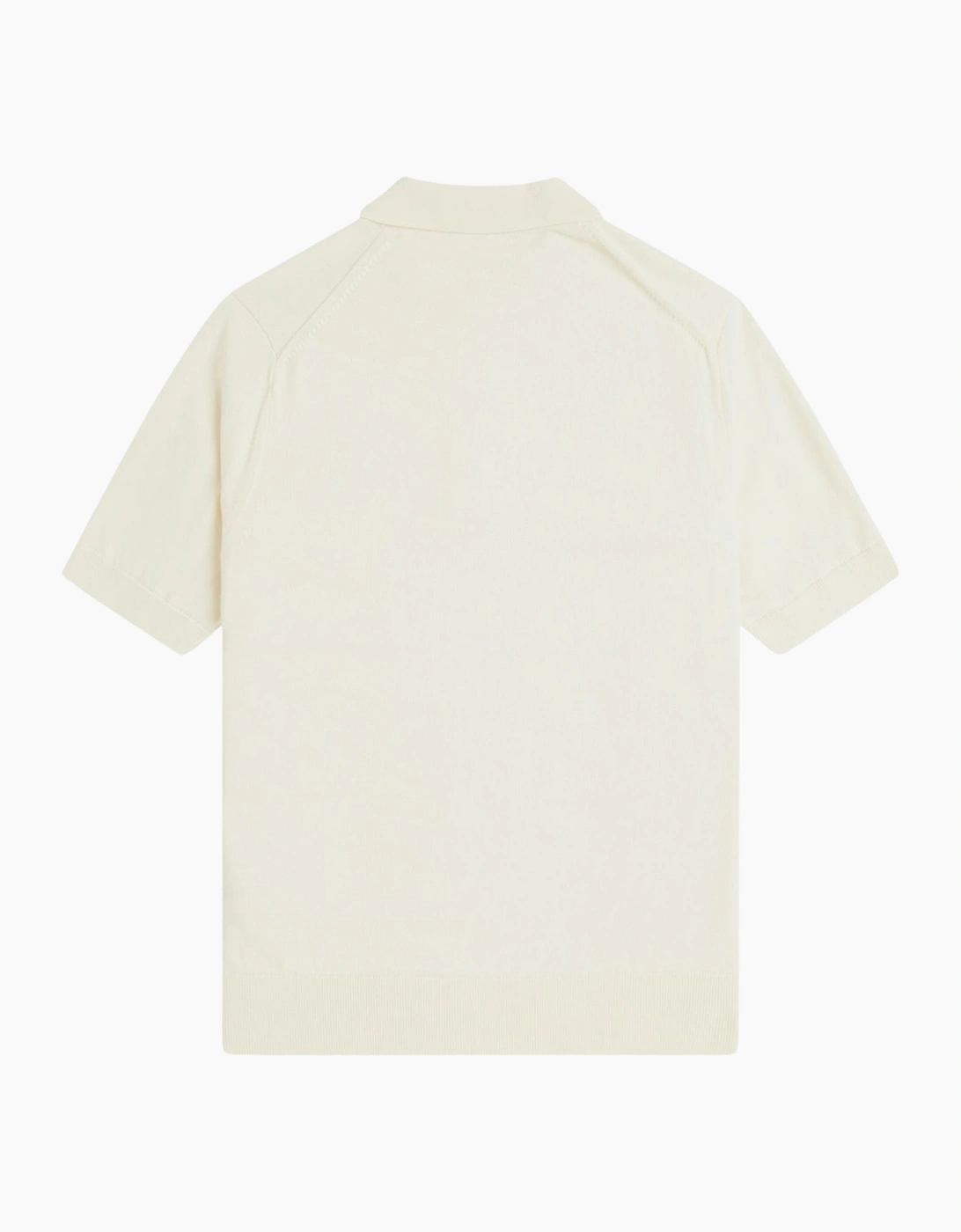 Fred Perry Cotton Knitted Polo Shirt