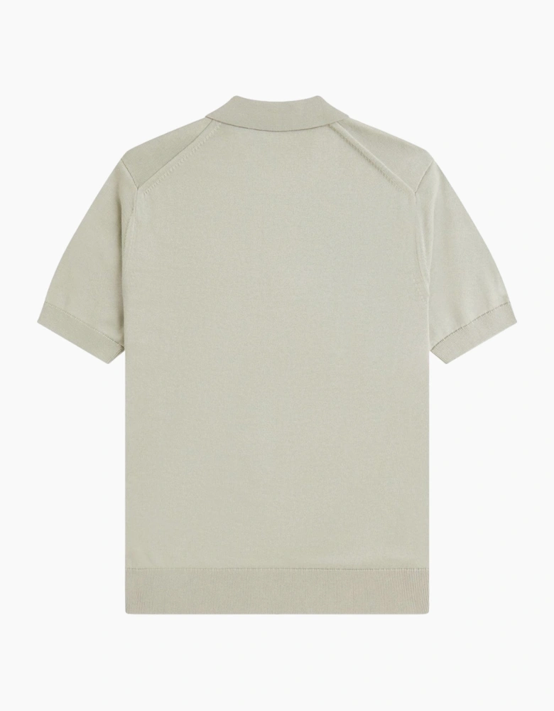 Fred Perry Cotton Knitted Polo Shirt
