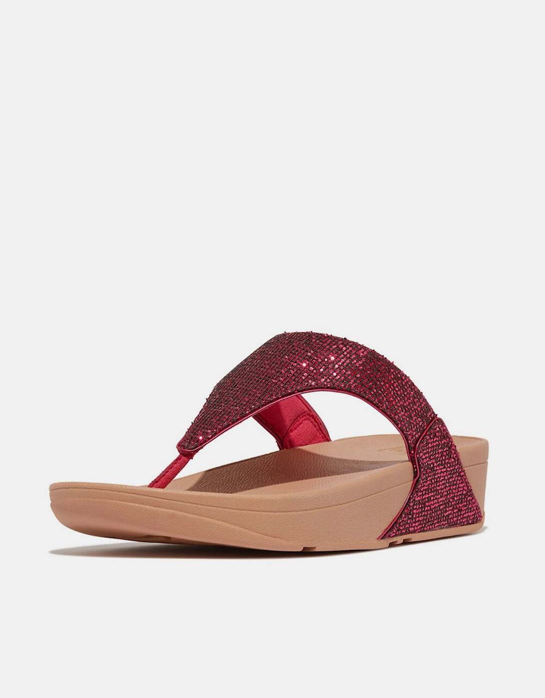 Lulu Glitterball Toe-Post Sandals