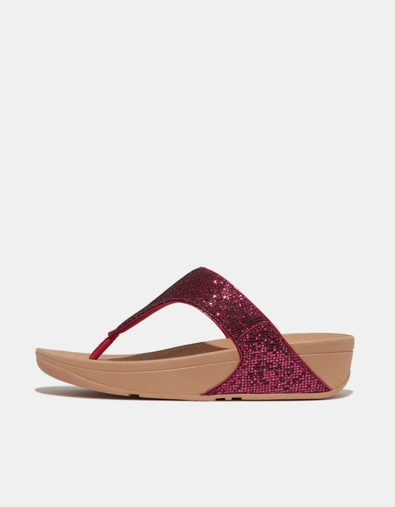 Lulu Glitterball Toe-Post Sandals