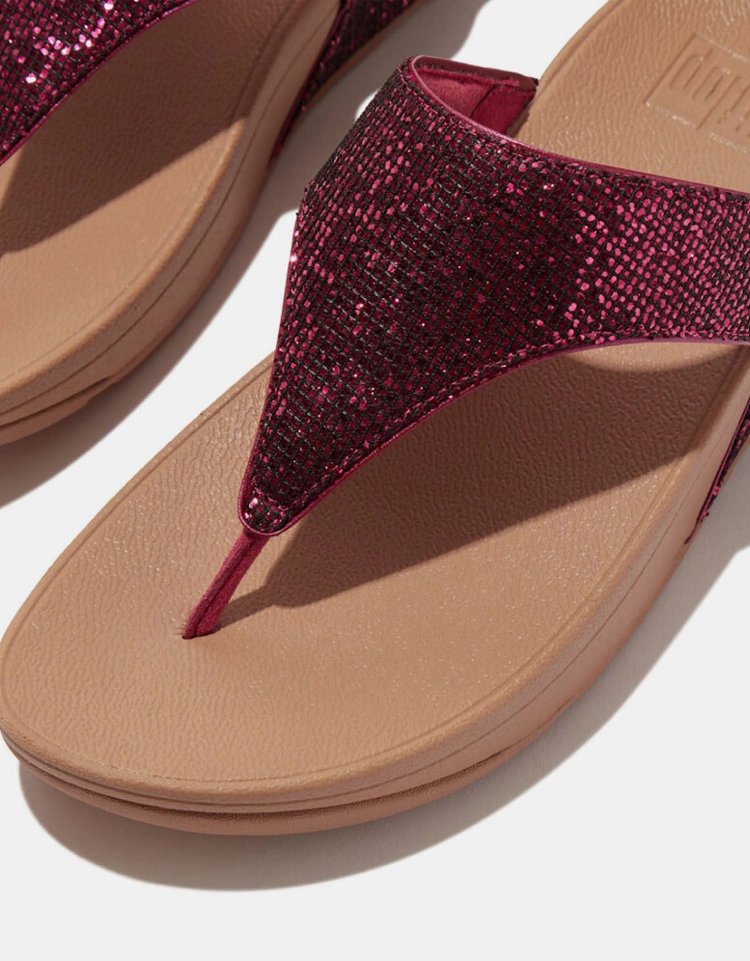Lulu Glitterball Toe-Post Sandals