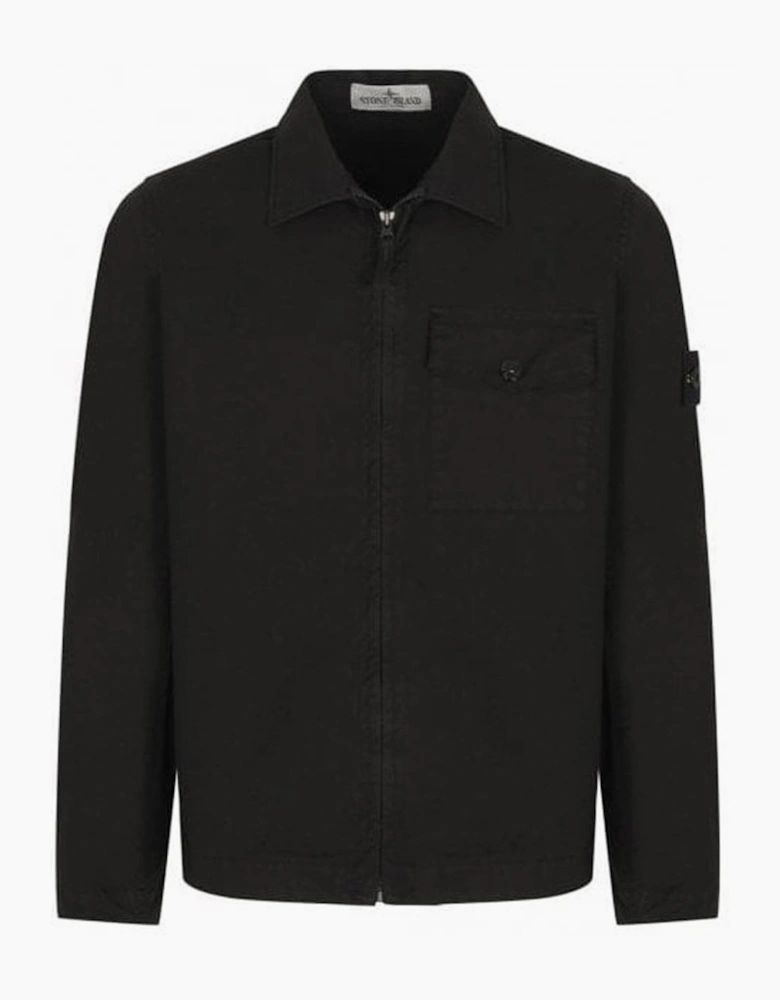 Kids Pocket Overshirt Black