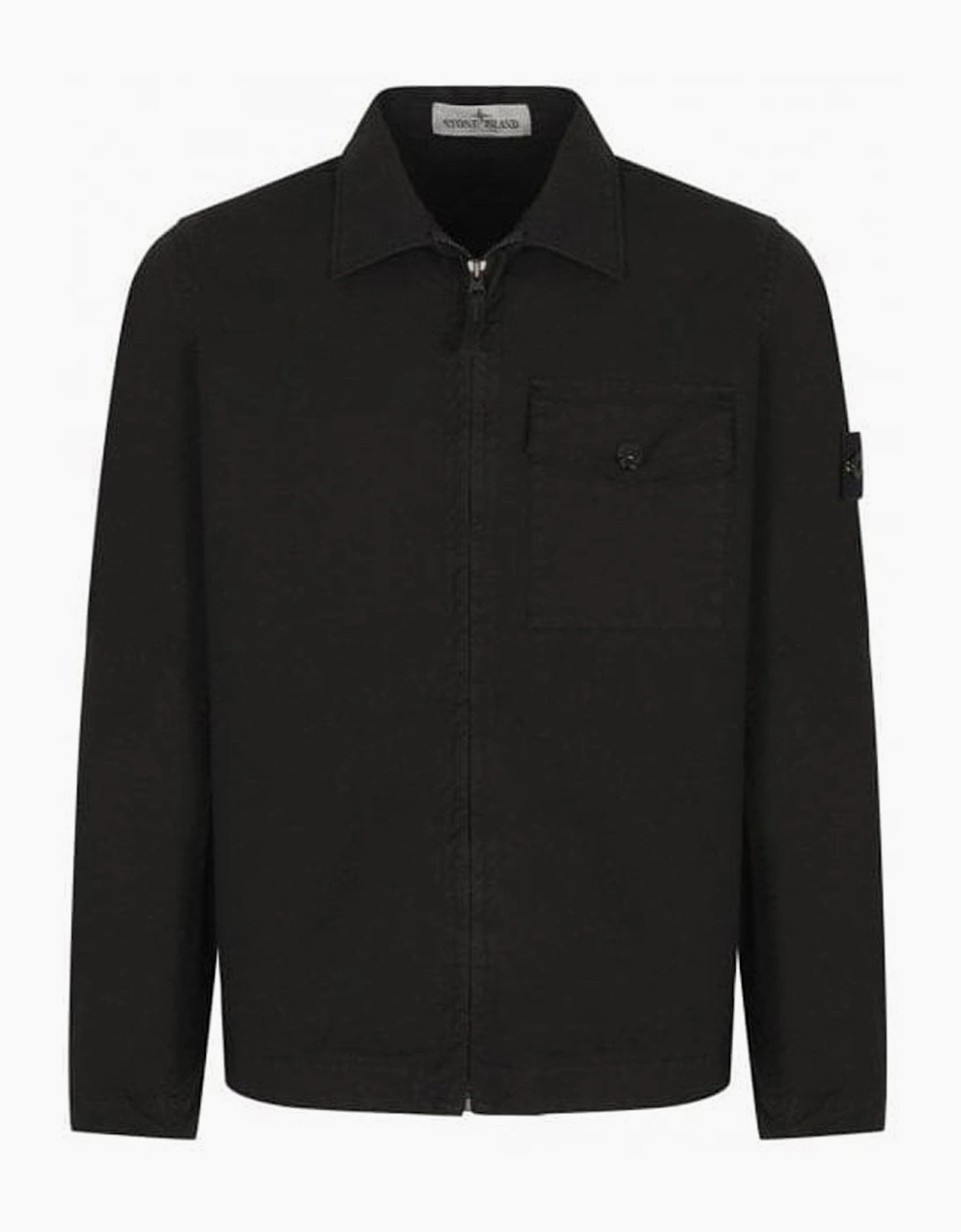 Kids Pocket Overshirt Black
