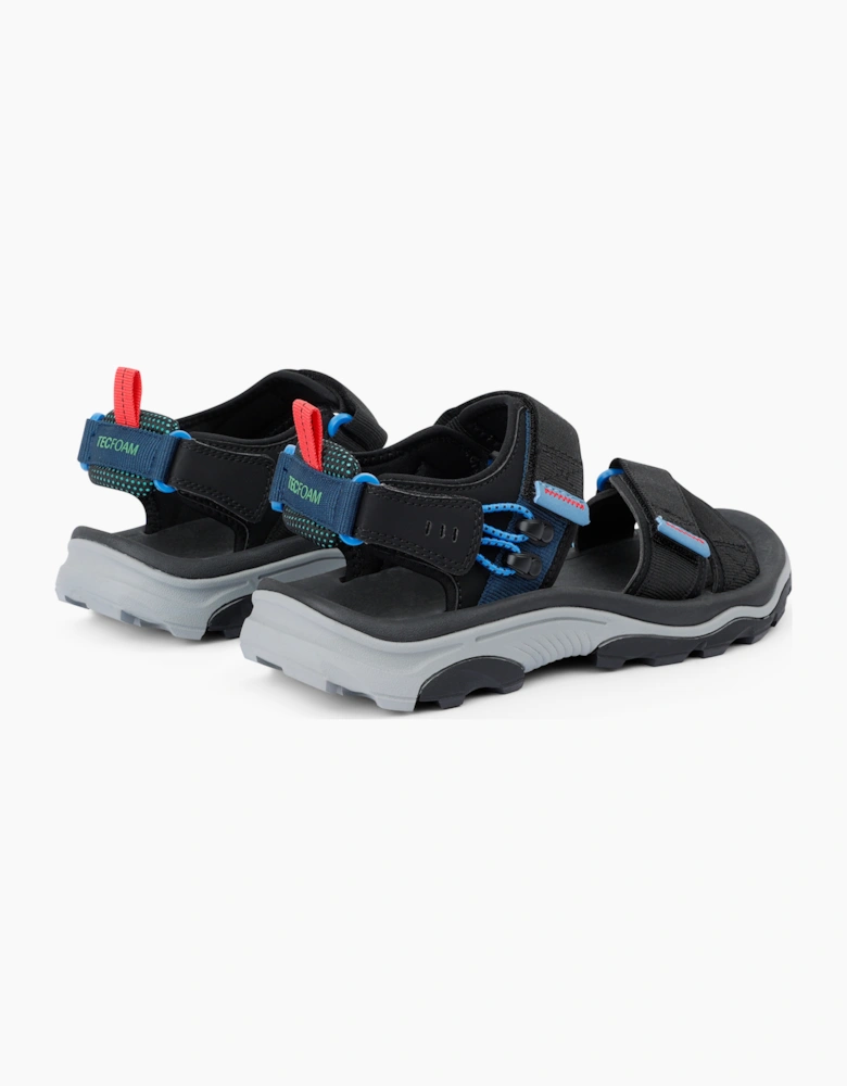 Mens Walking Sandals Blaze Sandal black coronet blue UK Size