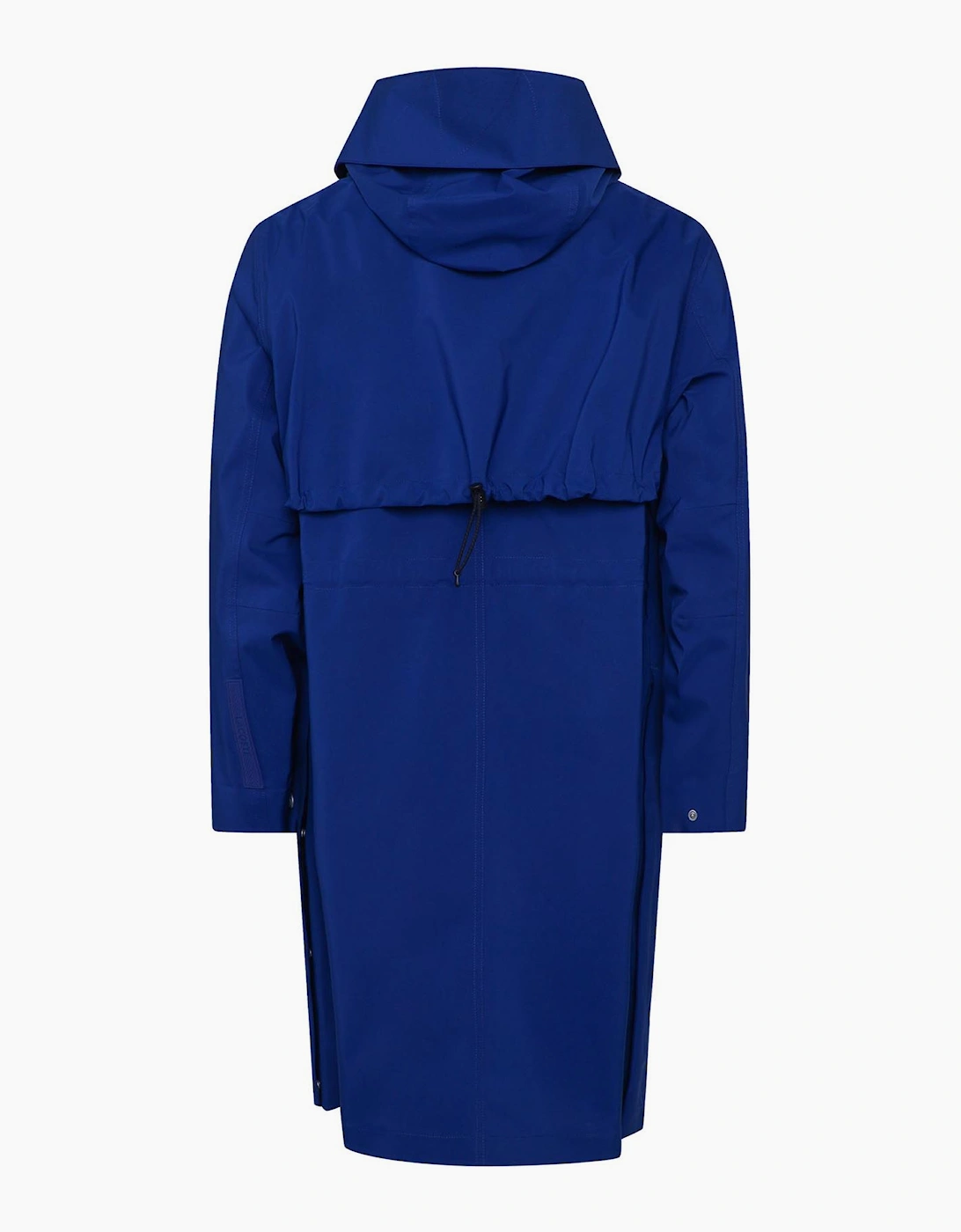 Long Hooded Water-Resistant Parka Jacket