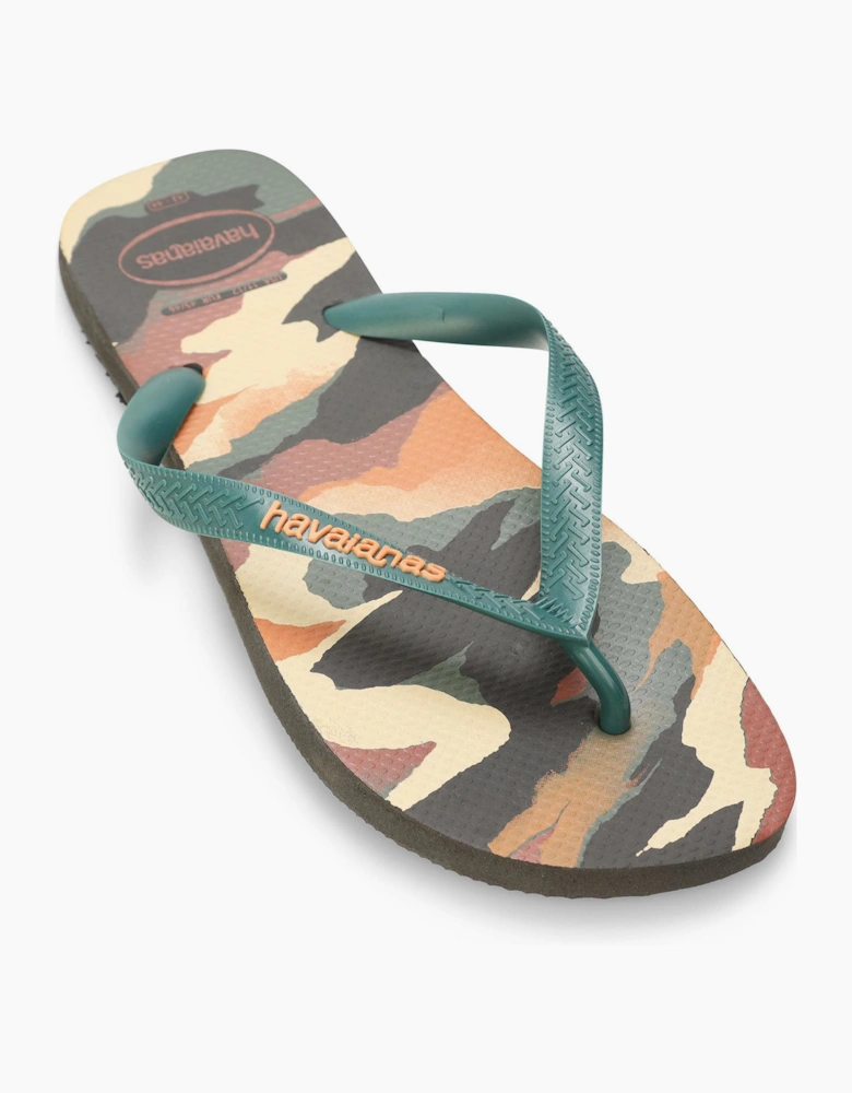 Top Camu Flip-Flops