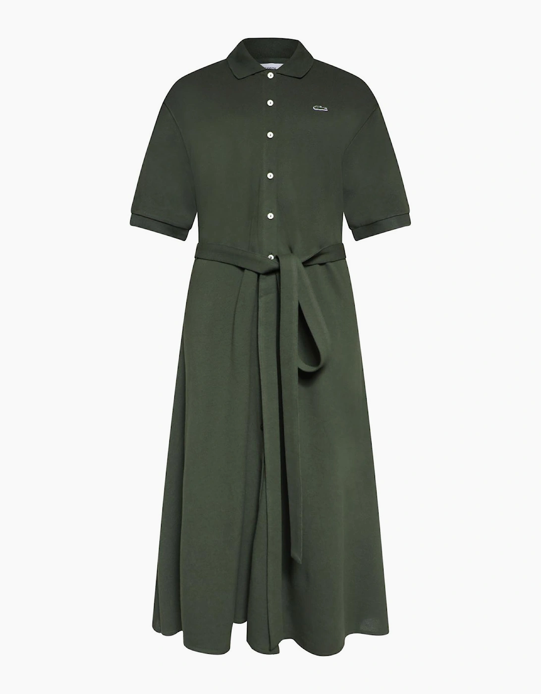 Pique Belted Polo Dress, 3 of 2