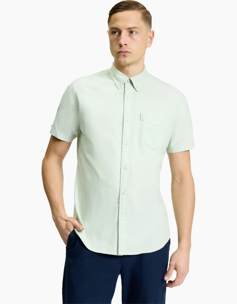 Ben Sherman Mens Signature Oxford Short Sleeve Shirt