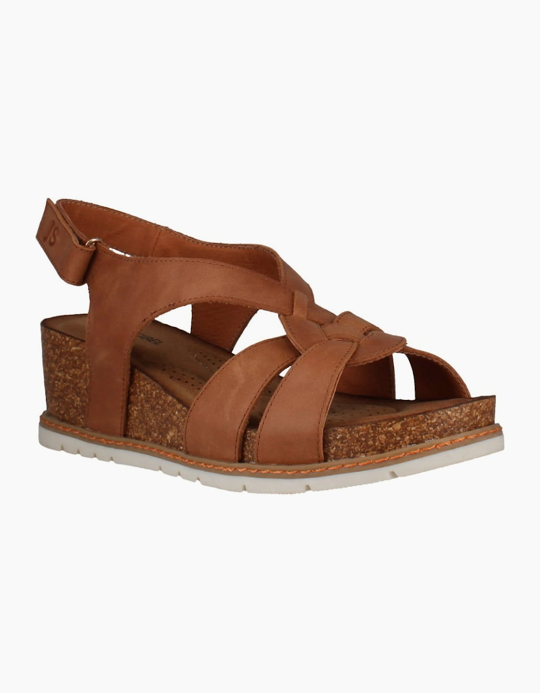 Eden 02 Womens Wedge Sandals, 5 of 4