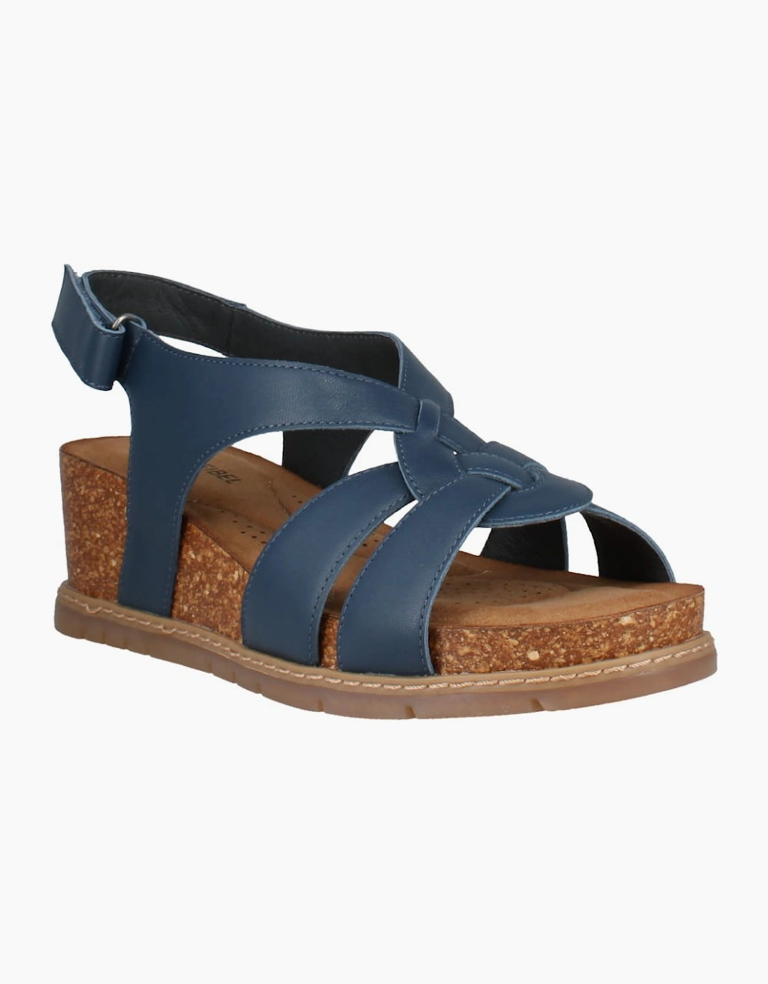 Eden 02 Womens Wedge Sandals, 5 of 4