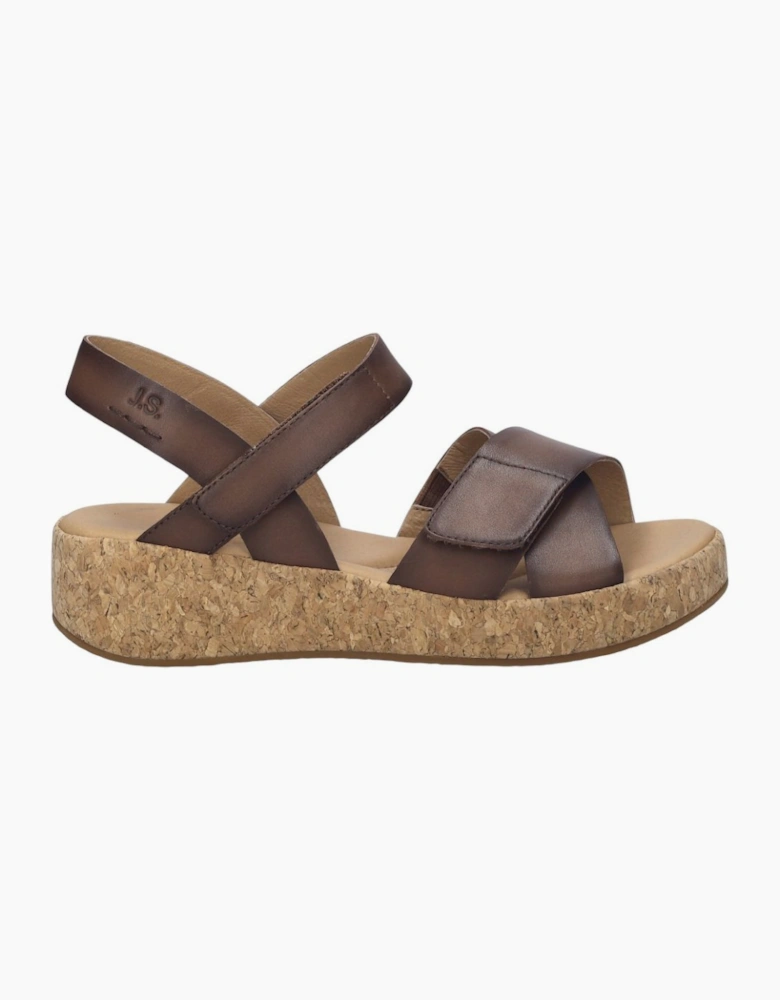Evita 03 Womens Wedge Sandals