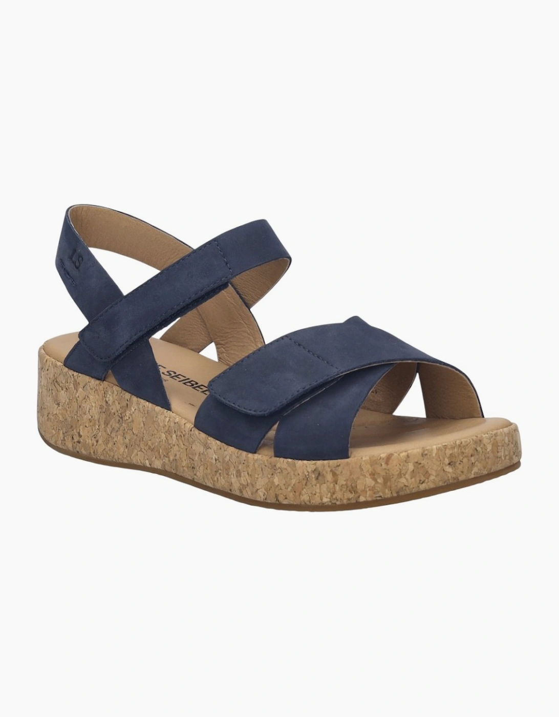 Evita 03 Womens Wedge Sandals, 5 of 4