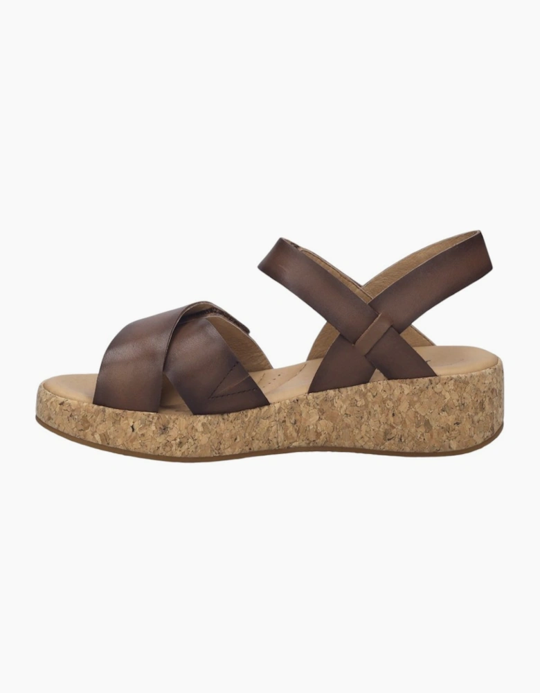 Evita 03 Womens Wedge Sandals