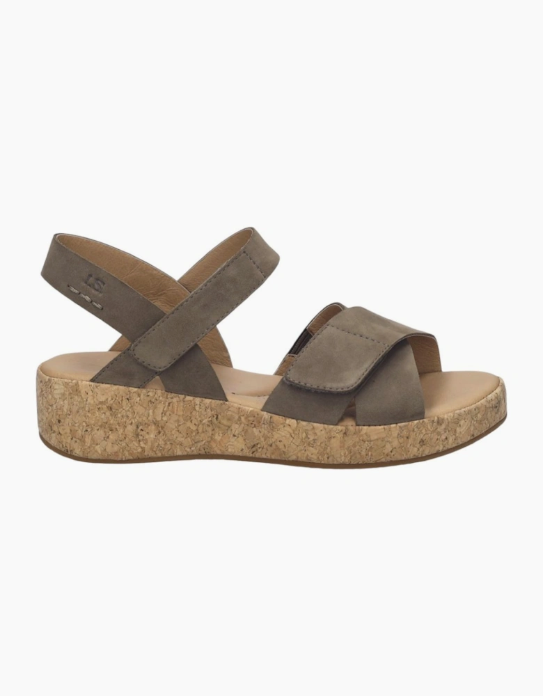 Evita 03 Womens Wedge Sandals