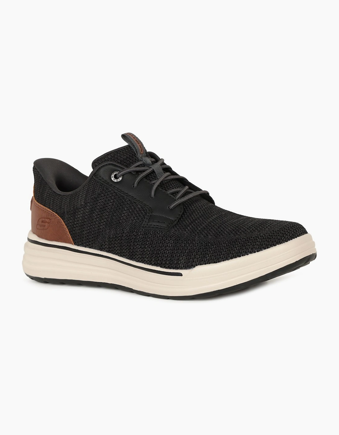 Skechers Men's Slip In Sterling Trainers - Black - Size, 13