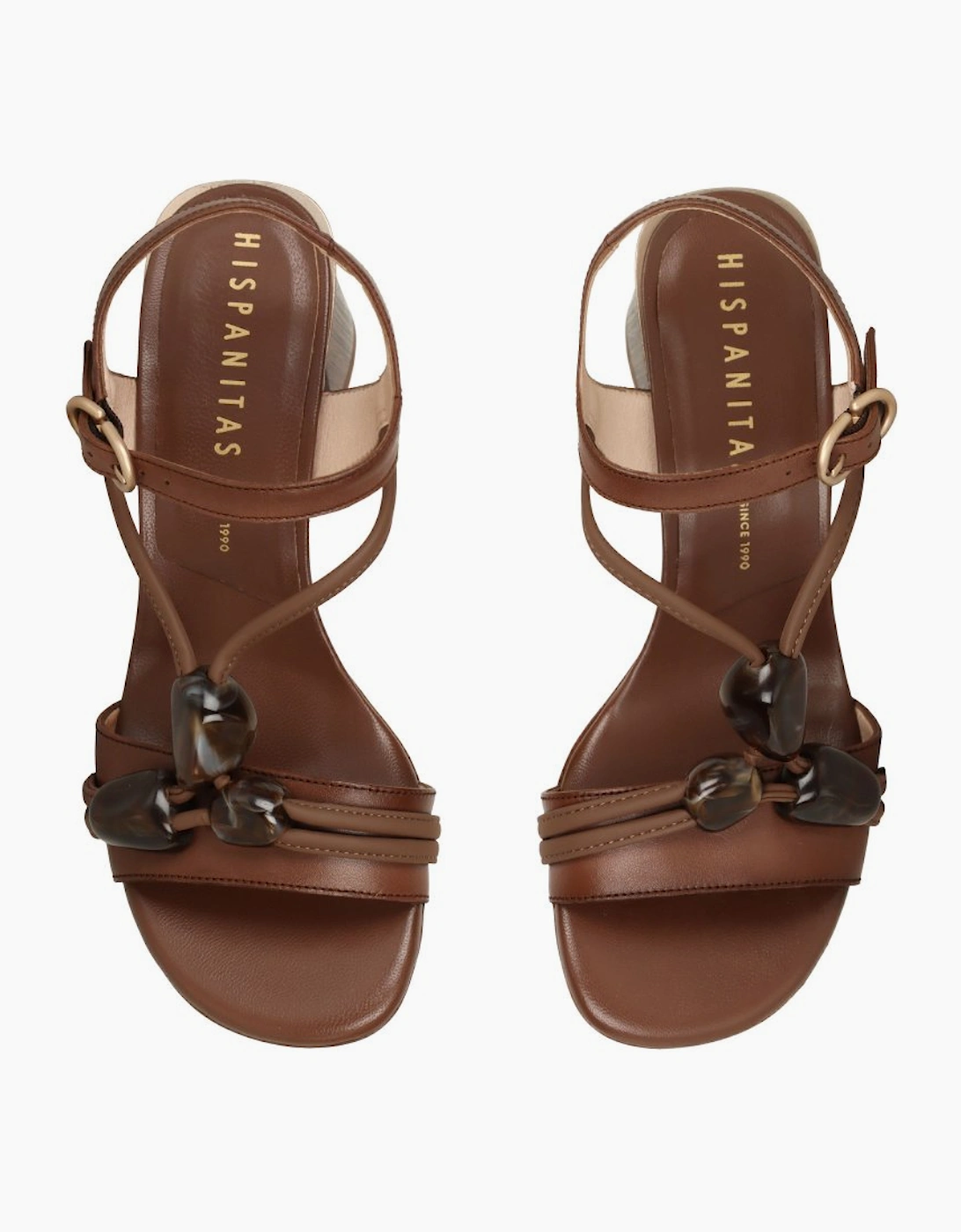 Orquidea Womens Block Heel Sandals