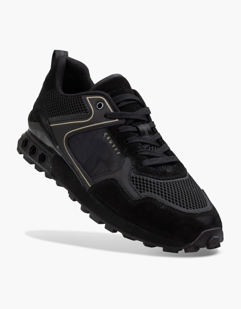 Fuori Men's Black/Gold Trainers