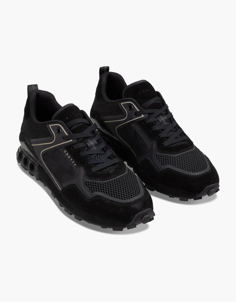 Fuori Men's Black/Gold Trainers