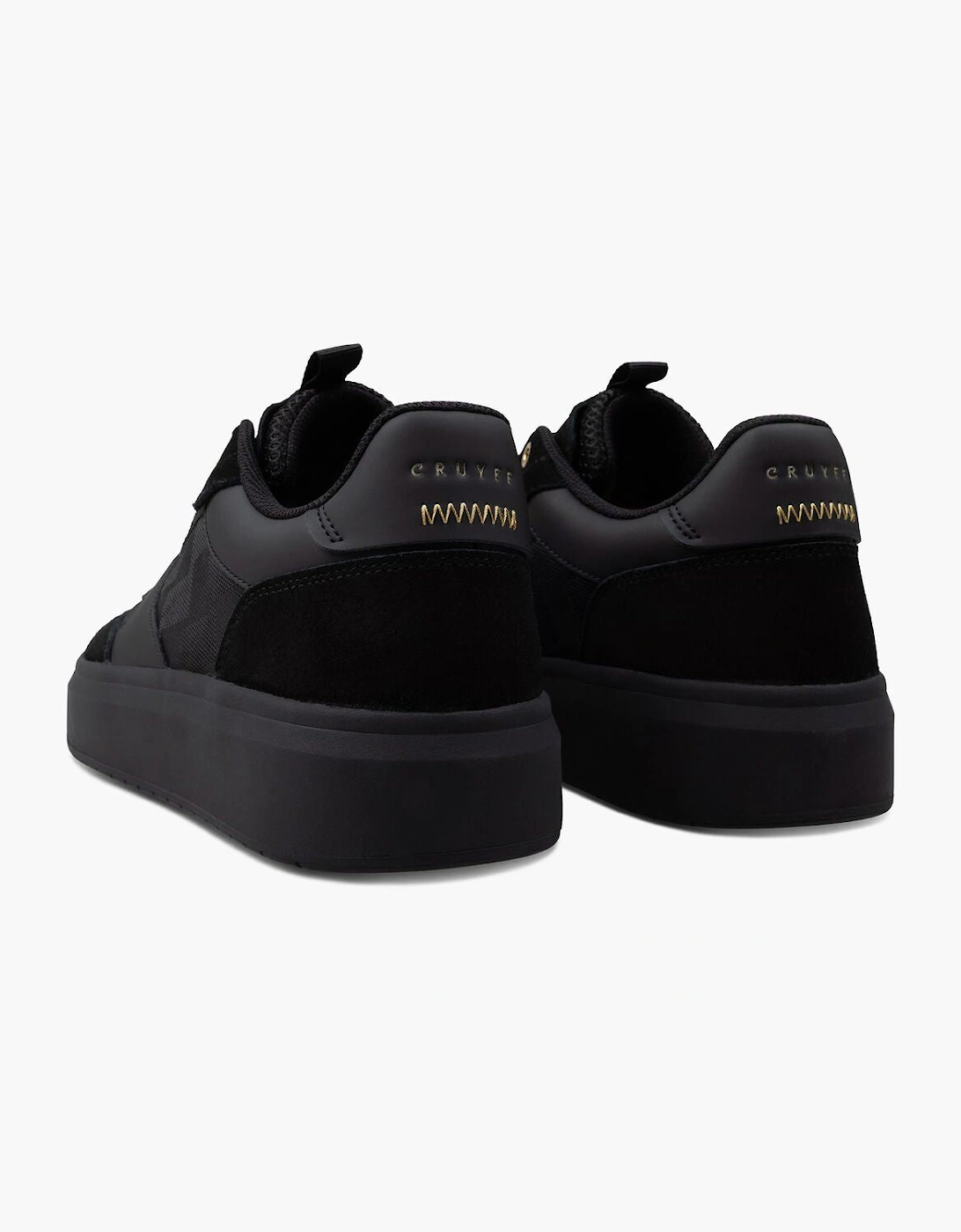 Terra Court Men's Black/Gold Trainers