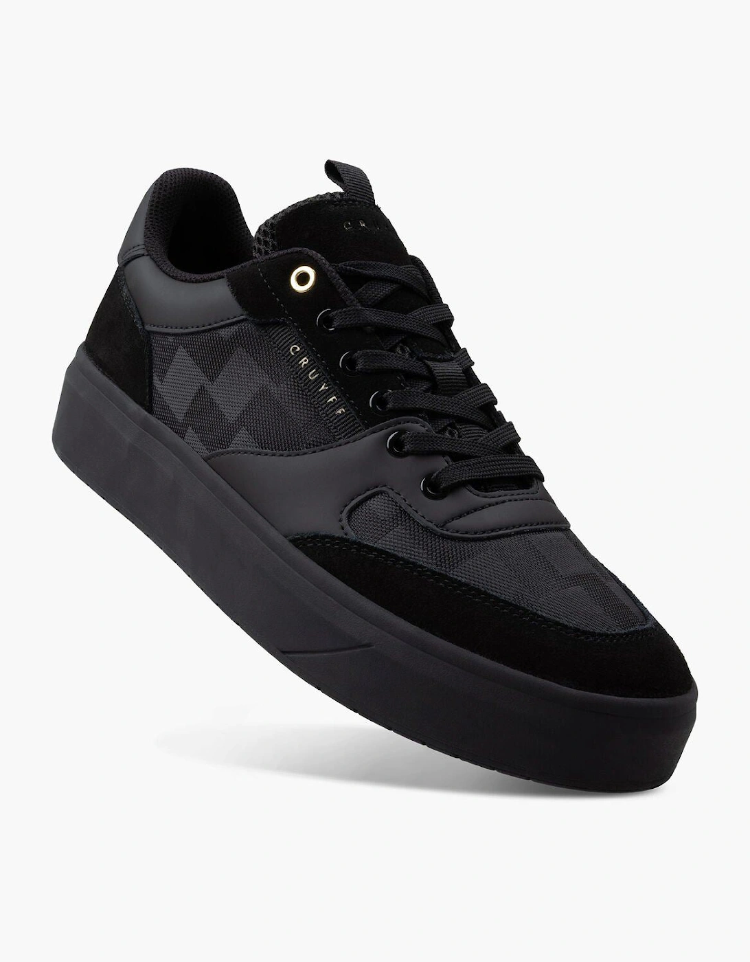Terra Court Men's Black/Gold Trainers