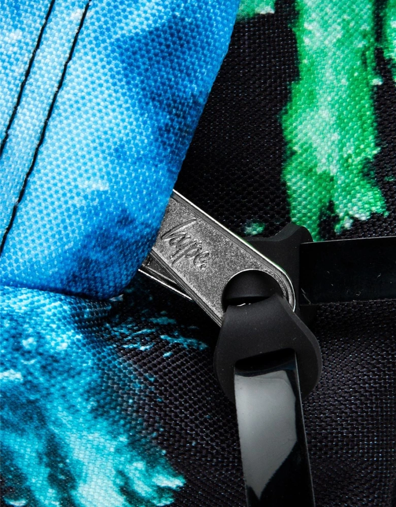 Iconic Boy's Blue/Green Chalk Dust Backpack