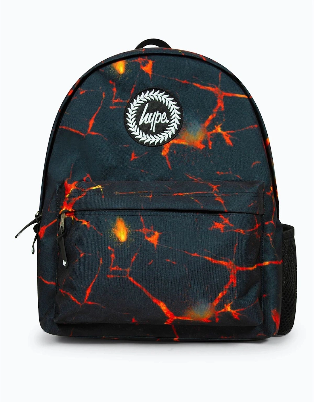 Hype Men's Black Iconic Boy's Lava Backpack 40Cm