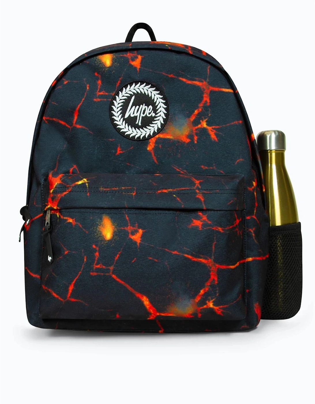 Iconic Boy's Black Lava Backpack