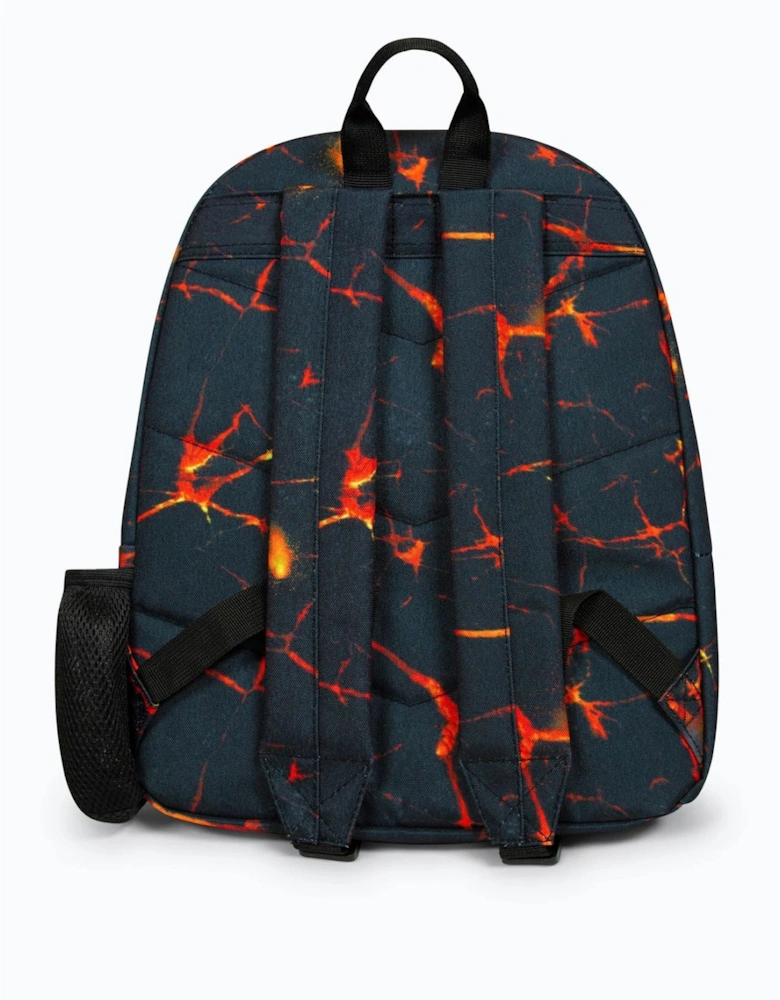 Iconic Boy's Black Lava Backpack