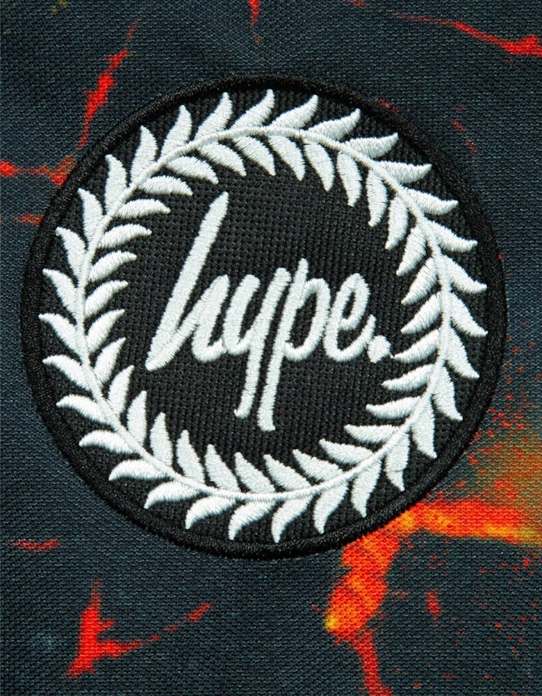 Iconic Boy's Black Lava Backpack