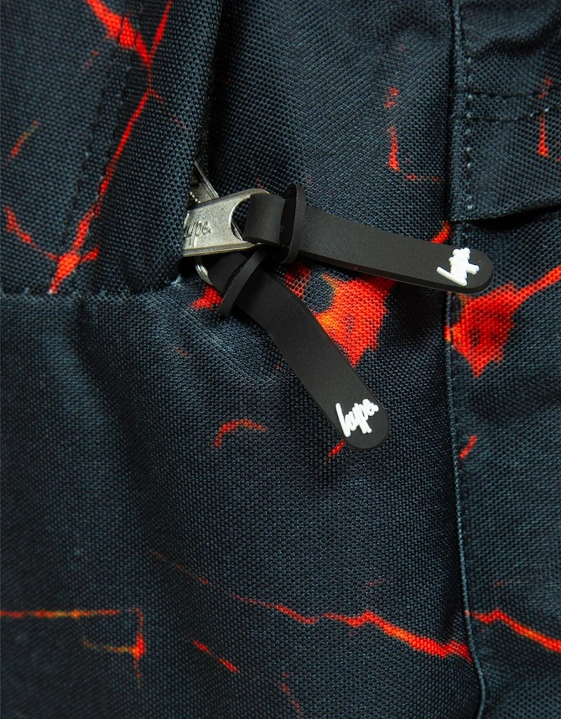 Iconic Boy's Black Lava Backpack