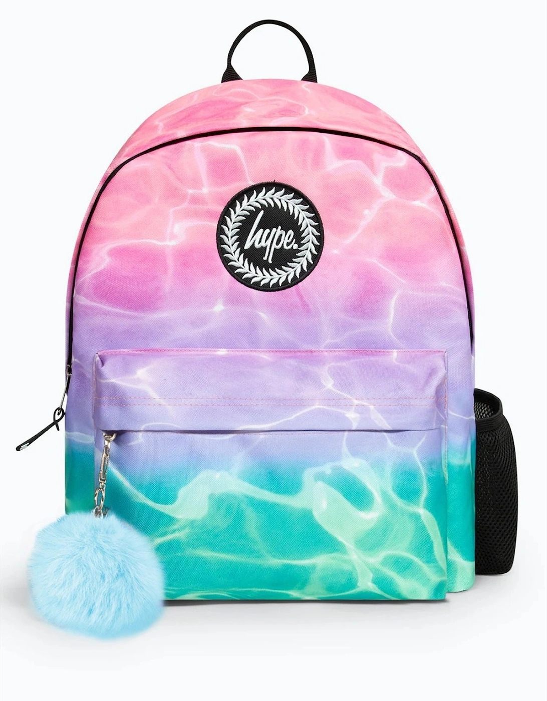 Iconic Girl's Pink/Turquoise Pastel Pool Backpack, 7 of 6