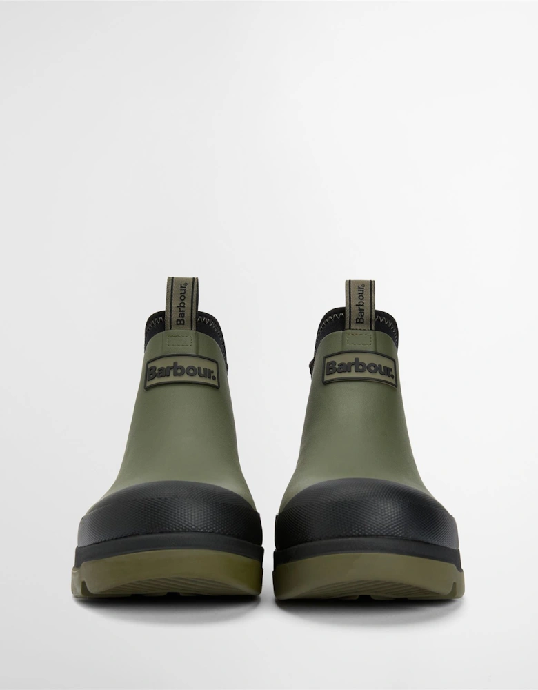 Ridge Men's Uniform Green Ankle Wellington Boots