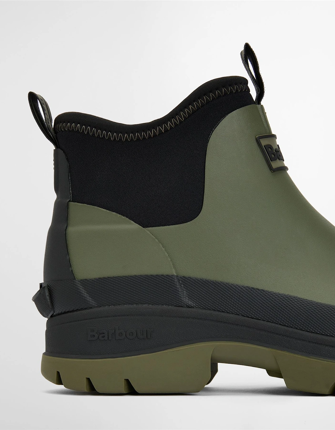 Ridge Men's Uniform Green Ankle Wellington Boots