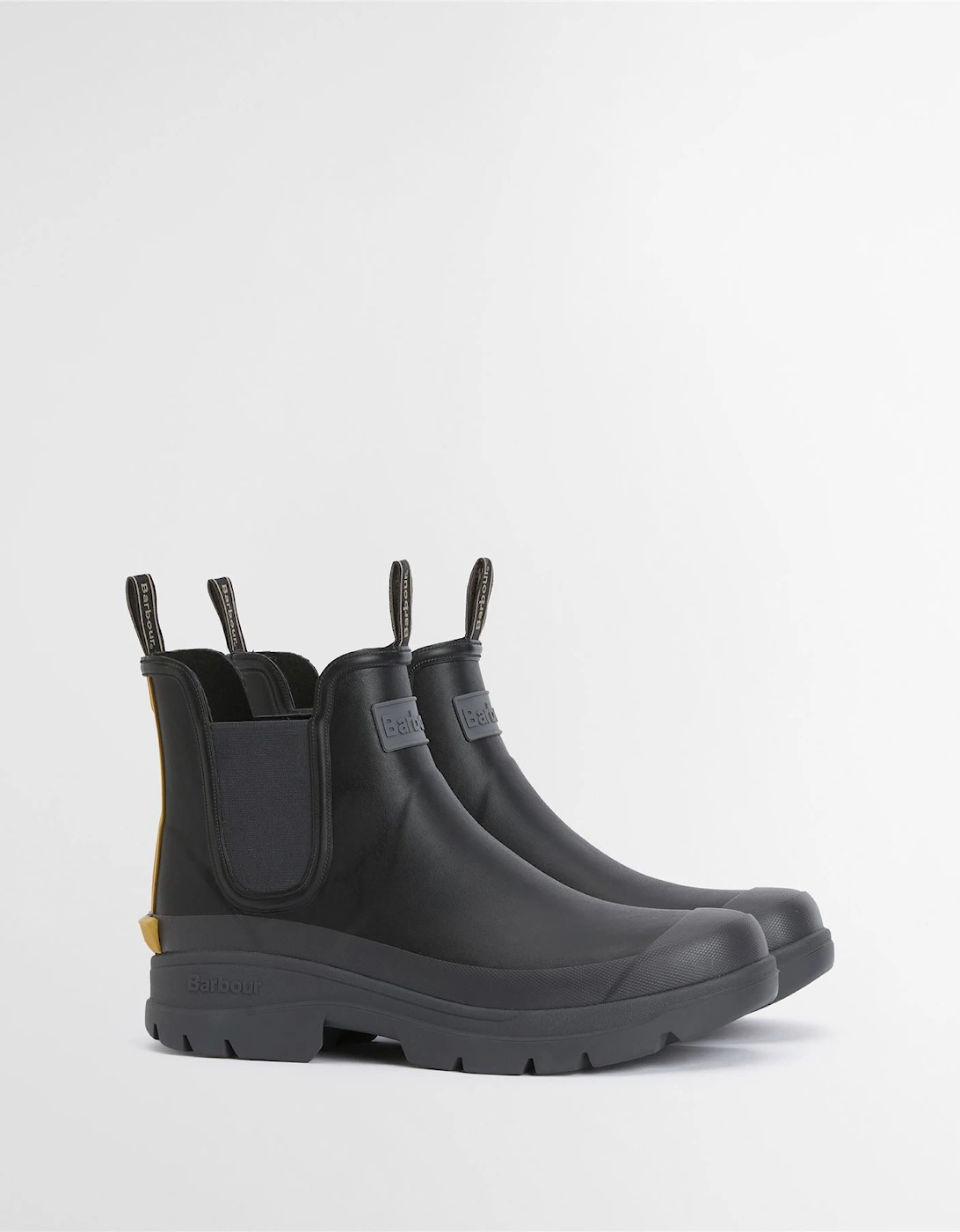 Nimbus Chelsea Men's Black/Ochre Wellington Boots
