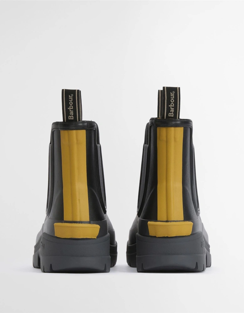 Nimbus Chelsea Men's Black/Ochre Wellington Boots