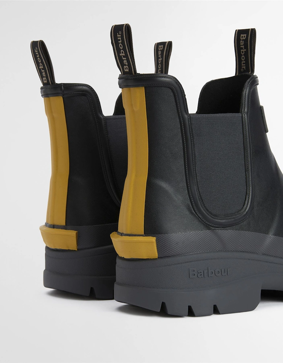 Nimbus Chelsea Men's Black/Ochre Wellington Boots