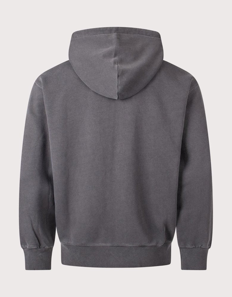 Oversized Nelson Zip Through Hoodie