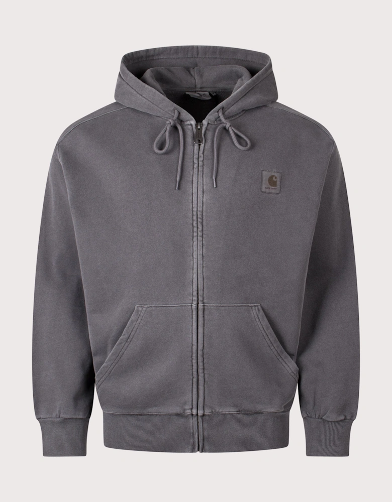 Oversized Nelson Zip Through Hoodie