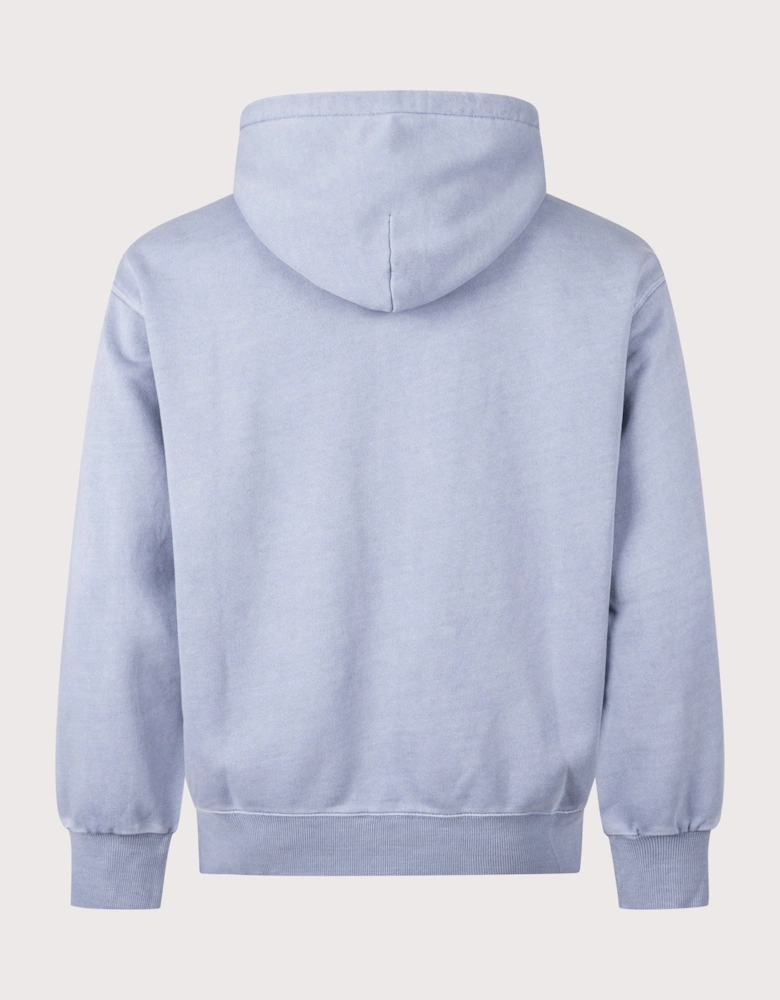 Oversized Nelson Zip Through Hoodie