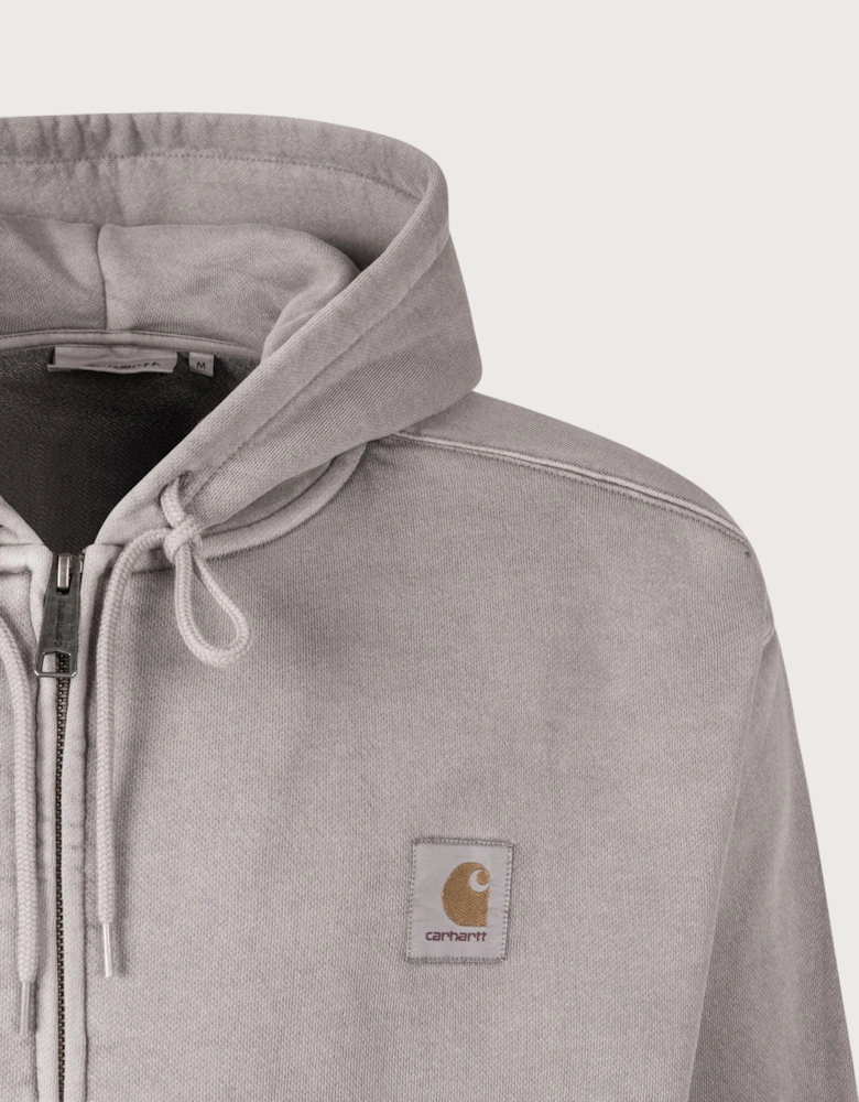 Oversized Nelson Zip Through Hoodie