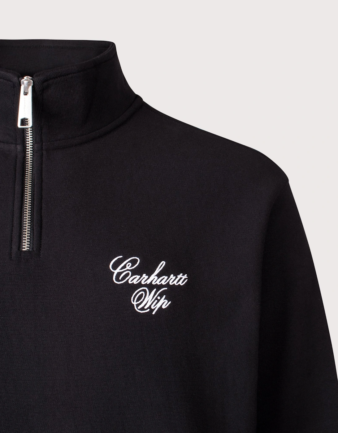 Relaxed Fit Longhand Half Zip Sweatshirt