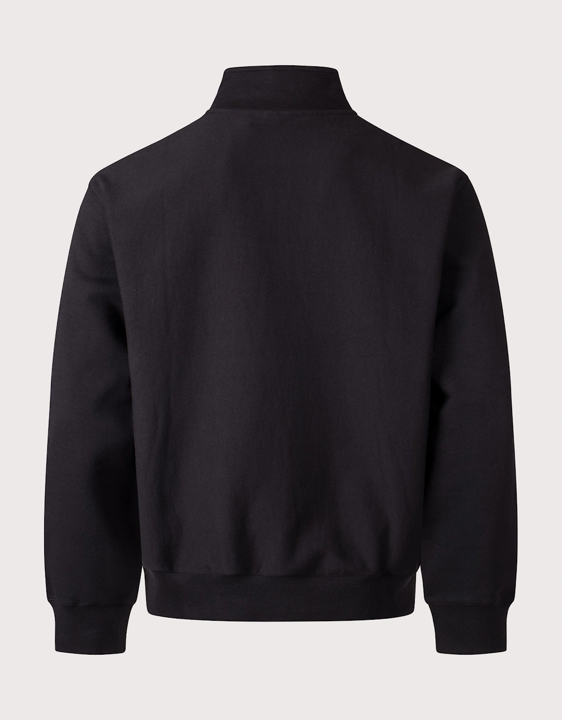 Relaxed Fit Longhand Half Zip Sweatshirt