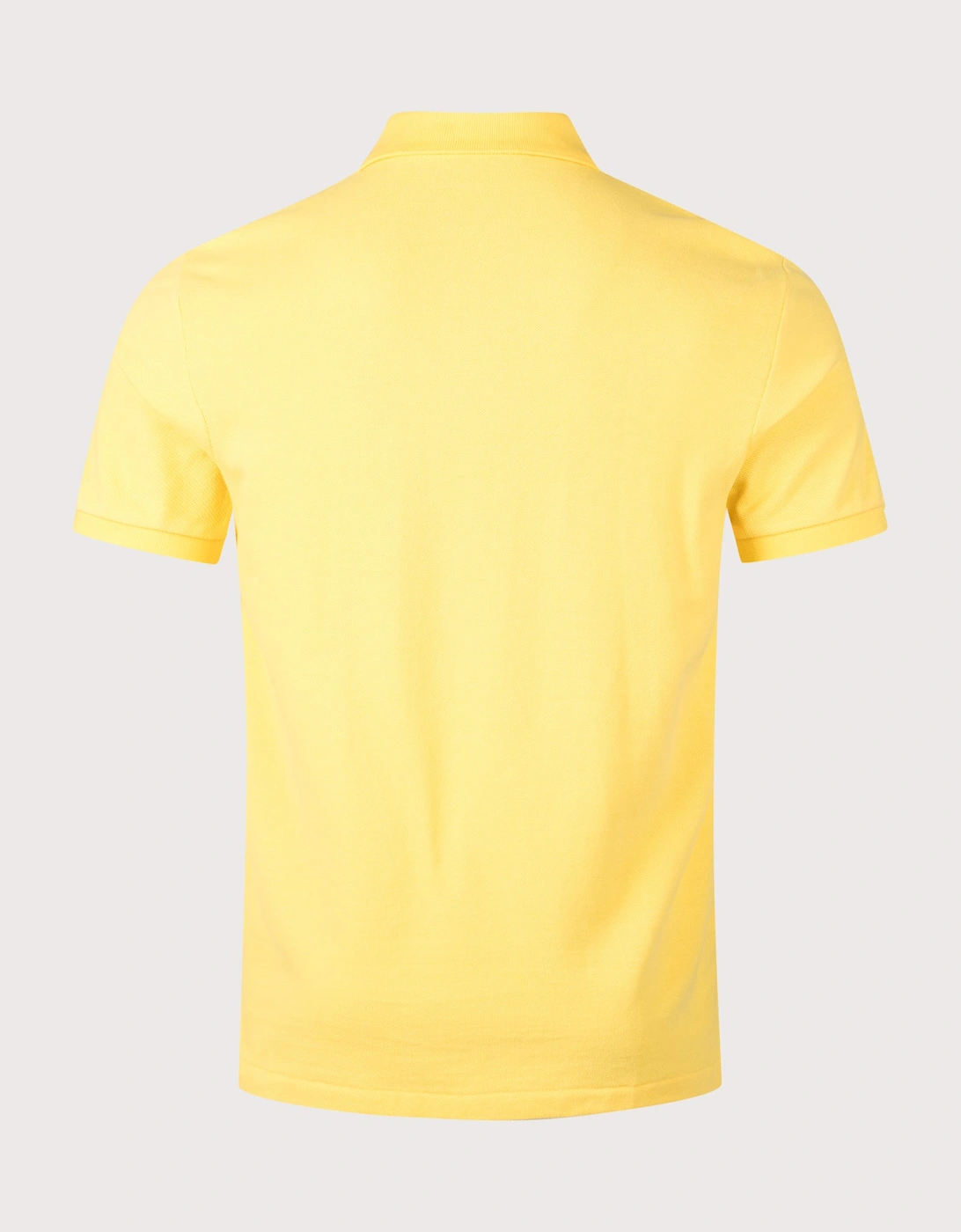 Custom Slim Fit Mesh Polo Shirt