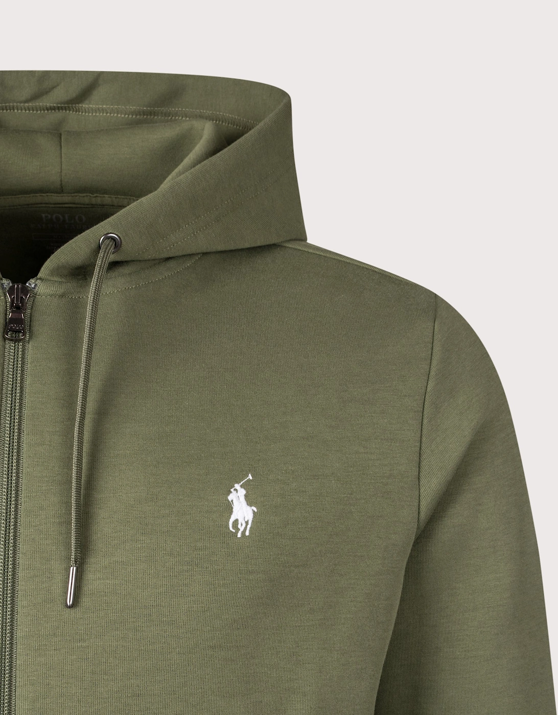 Zip Through Double Knit Hoodie