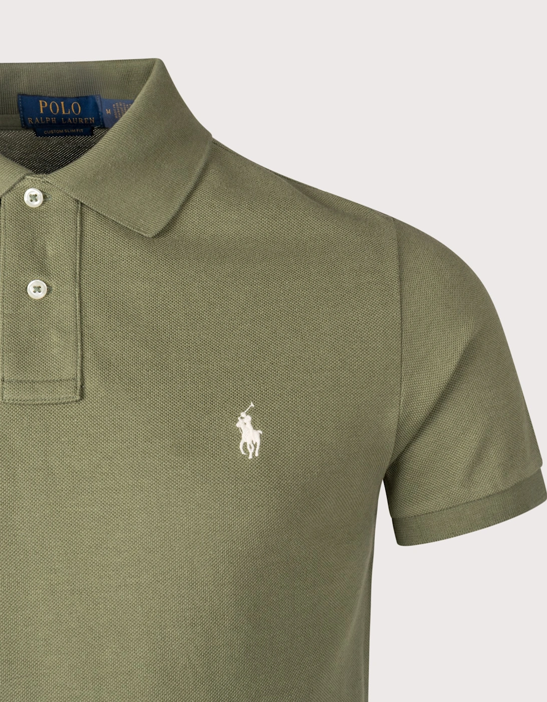 Custom Slim Fit Mesh Polo Shirt