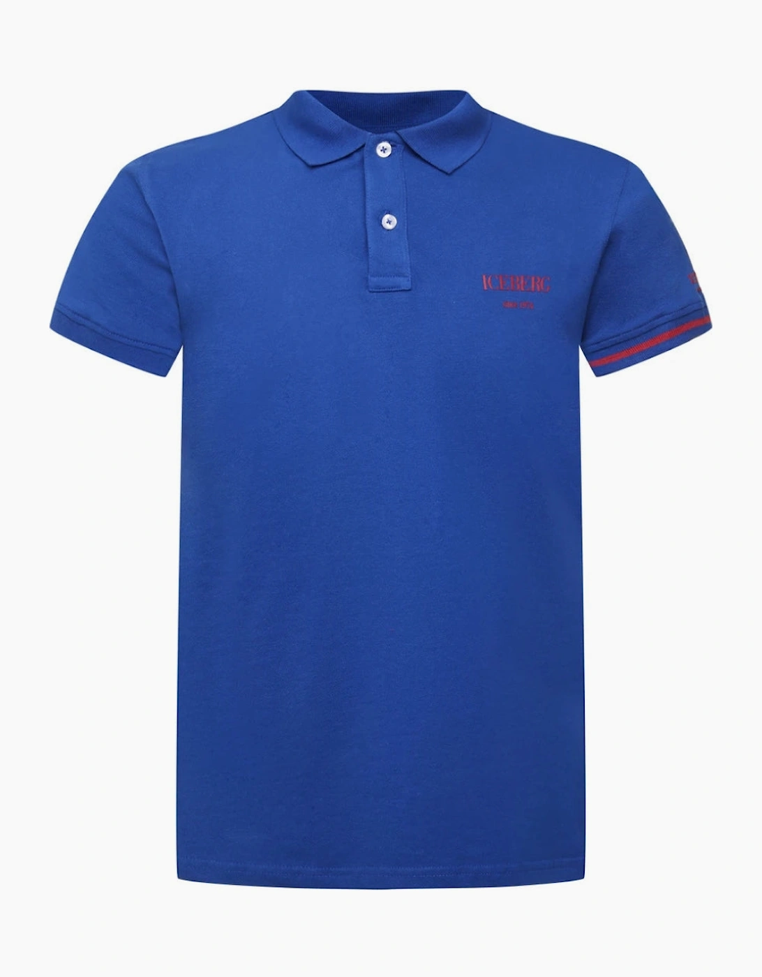 Iceberg Men's Blue Ice Polo Shirt  36 S