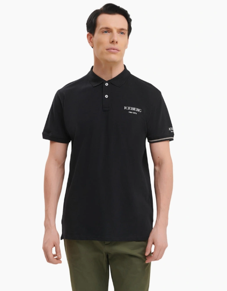 Ice Black Polo Shirt
