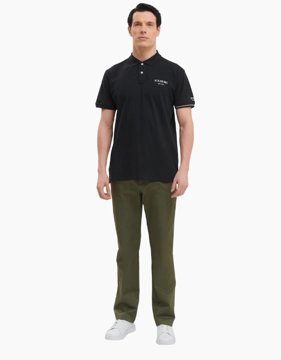 Ice Black Polo Shirt