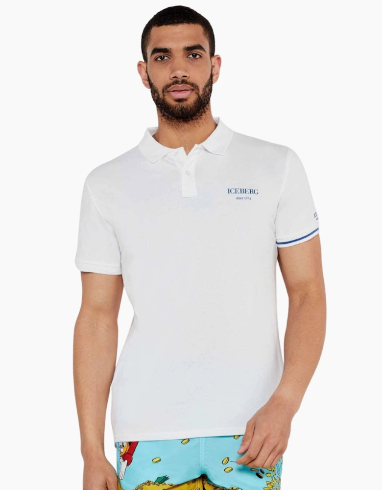 Ice White Polo Shirt